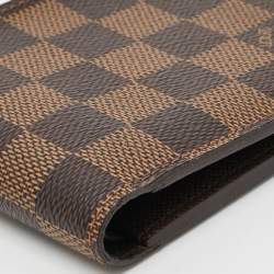 مملوكة مسبقًا Louis Vuitton Multiple Damier Ebene Canvas Bifold Wallet