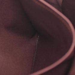 Pre Owned Louis Vuitton Josh Rucksack Coated Canvas And Leather Monogram Macassar Backpack Brown Black