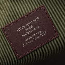 مملوكة مسبقًا حقيبة لويس فيتون شوبير توت إم جلد كاكي