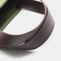 مملوكة مسبقًا حقيبة لويس فيتون شوبير توت إم جلد كاكي