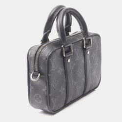 مملوكة مسبقًا حقيبة لوي فيتون نانو بيدفي كانفاس ومونوغرام جلد إكليبس أسود