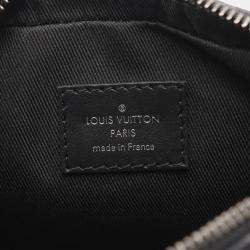 مملوكة مسبق ًا حقيبة لوي فيتون نانو بيدفي كانفاس ومونوغرام جلد إكليبس أسود