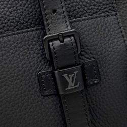Pre Owned Louis Vuitton Black Leather Christopher Tote Bag
