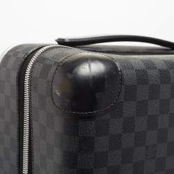 Pre Owned Louis Vuitton Horizon 55 Damier Graphite Canvas Suitcase