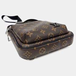 Pre Owned Louis Vuitton Macassar Avenue Slingback M45897