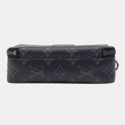 Pre Owned Louis Vuitton Black PVC Eclipse Alpha Wearable Wallet