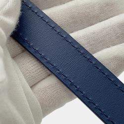 Pre Owned Louis Vuitton Trocadero Wearable Wallet Ocean Blue Monogram Canvas Crossbody Bag