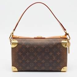 Pre Owned Louis Vuitton Soul Trunk East West Monogram Dust Canvas Shoulder Bag