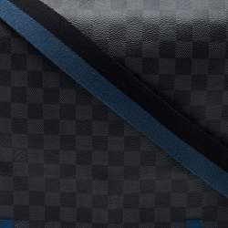 Pre Owned Louis Vuitton District Messenger Damier Graphite Canvas Bag