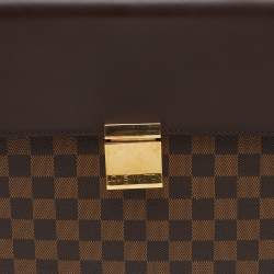 Pre Owned Louis Vuitton Altona Damier Ebene Canvas Briefcase