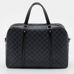 Pre Owned Louis Vuitton Jorn Damier Graphite Canvas Bag