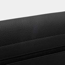 Pre Owned Louis Vuitton Takeoff Messenger Noir Grain Leather Crossbody Bag