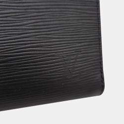 Pre Owned Louis Vuitton Epi Pochette Jour Black Clutch PM 
