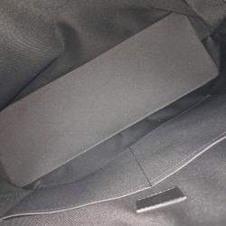 Pre Owned Louis Vuitton Black Leather Lock It Tote Bag