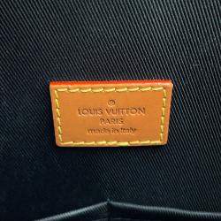 مملوكة مسبقًا Louis Vuitton Mini Tote N40355 Noir Damier Ebene Giant Monogram Canvas Top Handle Bag