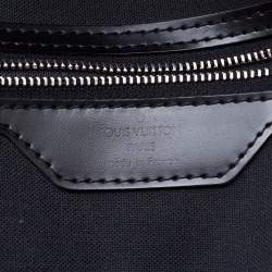 Louis Vuitton Black Fabric and Taiga Leather Saratov GM Messenger Bag