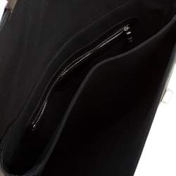 Louis Vuitton Black Fabric and Taiga Leather Saratov GM Messenger Bag