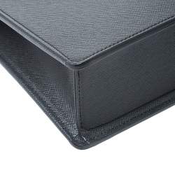 مملوكة مسبقًا Louis Vuitton Black Taiga Leather Lozan Briefcase