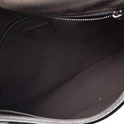 Louis Vuitton Dark Brown Taiga Leather Roman PM Bag 