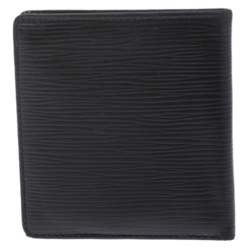 Pre Owned محفظة لوي فيتون جلد ايبي سوداء