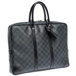 Louis Vuitton Damier Graphite Canvas Porte Documents Voyage Briefcase