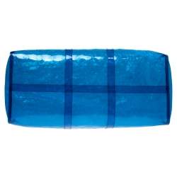 Louis Vuitton Blue Monogram Prism Keepall Bandouliere 50 Bag
