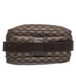 Pre Owned Louis Vuitton Damier Ebene Canvas Naviglio Messenger Bag