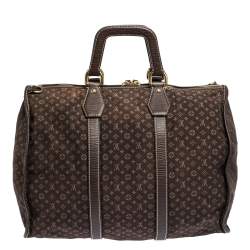 Louis Vuitton Monogram Mini Lin Initiales Keepall Bag