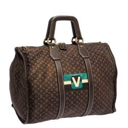 Louis Vuitton Monogram Mini Lin Initiales Keepall Bag