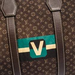 Louis Vuitton Monogram Mini Lin Initiales Keepall Bag