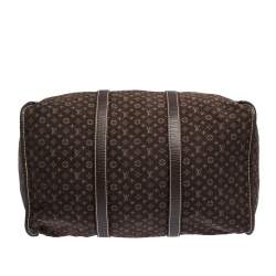 Louis Vuitton Monogram Mini Lin Initiales Keepall Bag