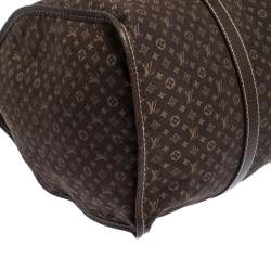 Louis Vuitton Monogram Mini Lin Initiales Keepall Bag