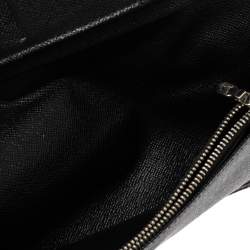 Louis Vuitton Noir Epi Leather Brazza Wallet