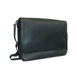 مملوكة مسبقًا Louis Vuitton Black Taiga Leather Roman MM Bag