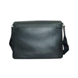 مملوكة مسبقًا Louis Vuitton Black Taiga Leather Roman MM Bag