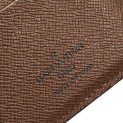 Pre Owned مفكرة لوي فيتون جيب كانفاس مونوغرامية