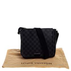 Louis Vuitton Damier Graphite Canvas District PM Bag