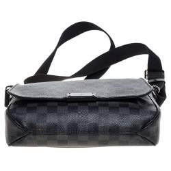Louis Vuitton Damier Graphite Canvas District PM Bag