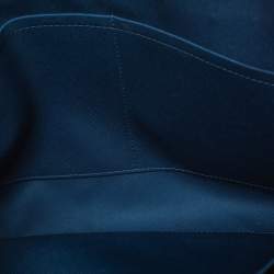 Pre Owned Louis Vuitton Blue Ardoise Taiga Leather Slim Document Briefcase