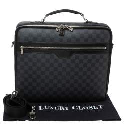 Louis Vuitton Damier Graphite Canvas Steeve Briefcase Bag
