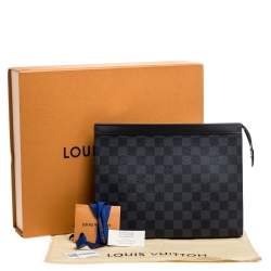 Pre Owned Louis Vuitton Damier Graphite Pochette Voyage MM