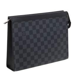 Pre Owned Louis Vuitton Damier Graphite Pochette Voyage MM