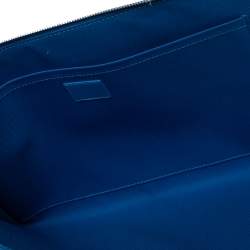 Pre Owned Louis Vuitton Blue Damier Graphite Canvas Pochette Jour GM 