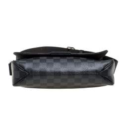 Pre Owned حقيبة لوي فيتون ديستريكت كانفاس دامييه غرافيت  صغيرة