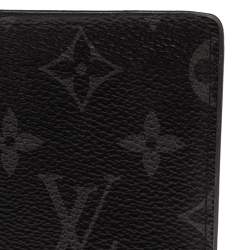 Pre Owned Louis Vuitton Monogram Eclipse Canvas Pocket Organizer