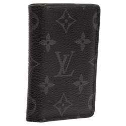 Pre Owned Louis Vuitton Monogram Eclipse Canvas Pocket Organizer