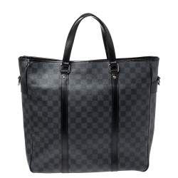 Pre Owned Louis Vuitton Damier Graphite Canvas Tadao Bag