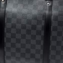 Pre Owned Louis Vuitton Damier Graphite Canvas Tadao Bag