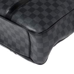 Pre Owned Louis Vuitton Damier Graphite Canvas Tadao Bag