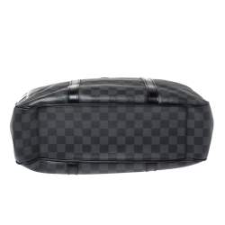 Pre Owned Louis Vuitton Damier Graphite Canvas Tadao Bag